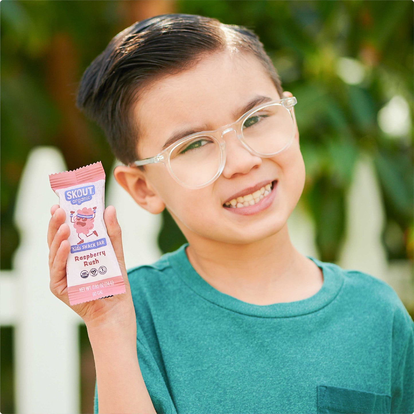 Raspberry Rush Kids Snack Bar - Skout Organic