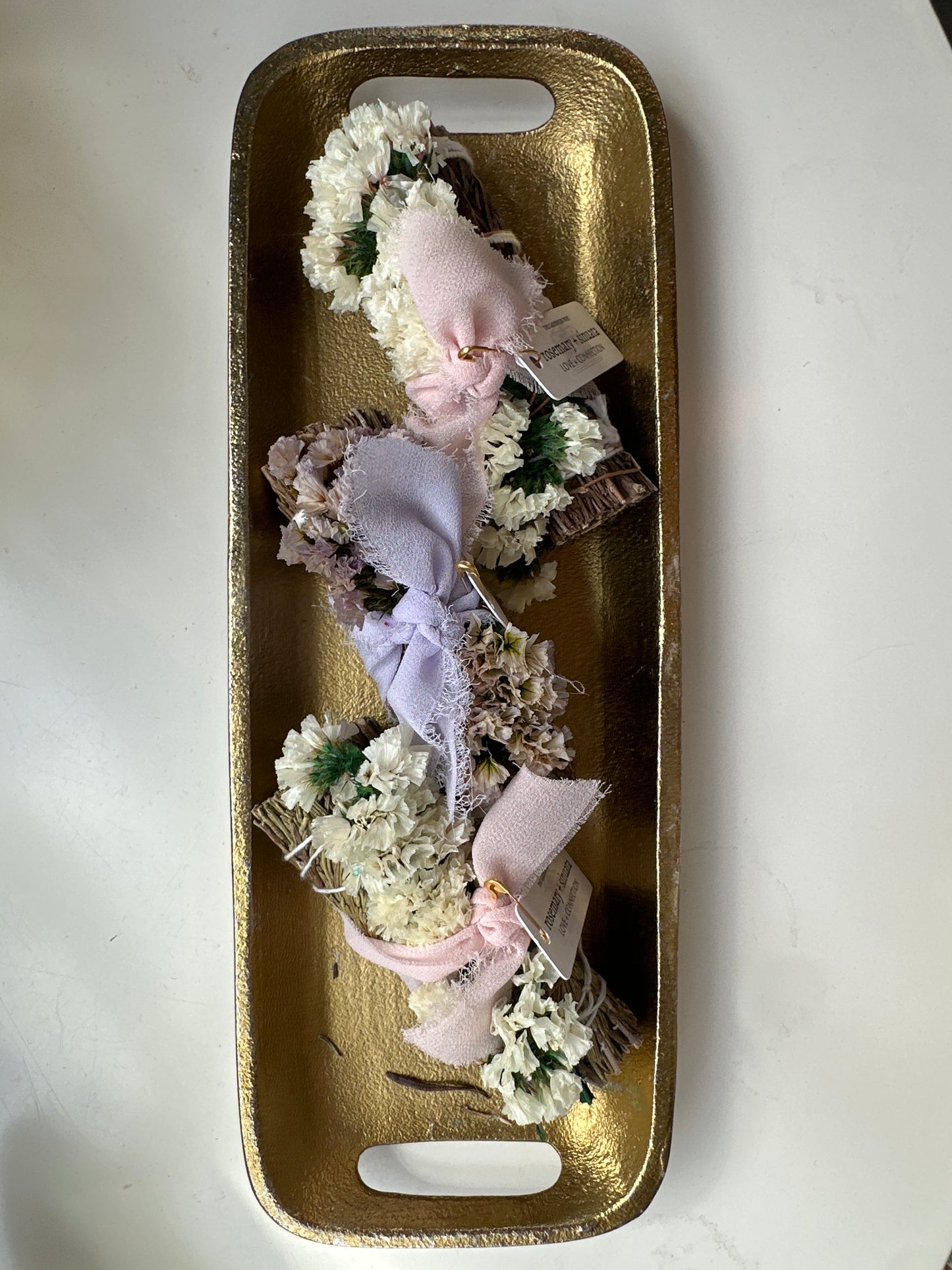 Rosemary + Sinuata Smoke Wands