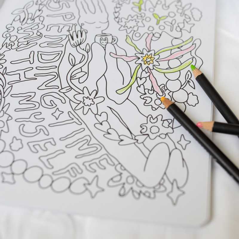 Yumiverse Mindful Coloring Book by Yumi Sakugawa