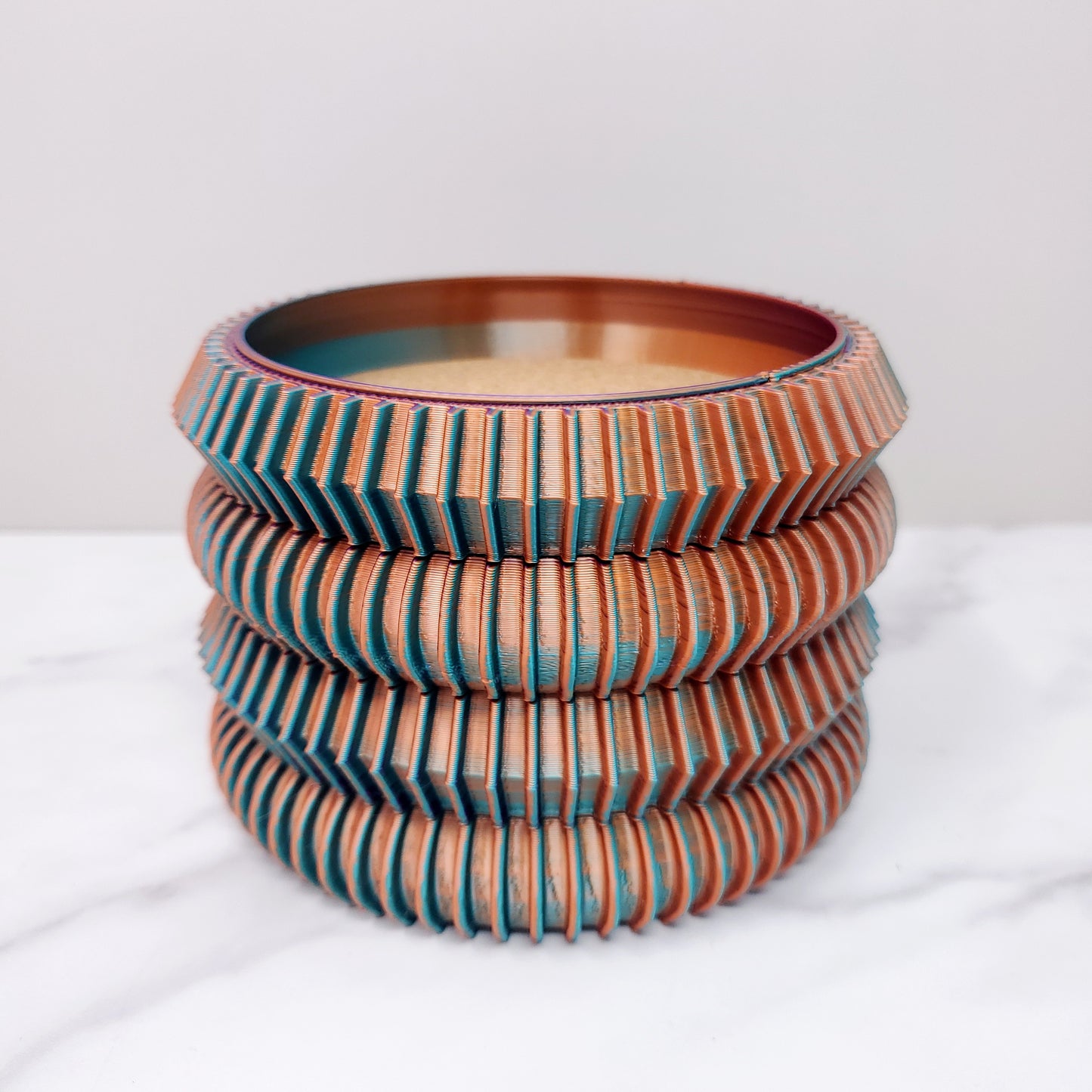 3D Printed Stackable Coasters