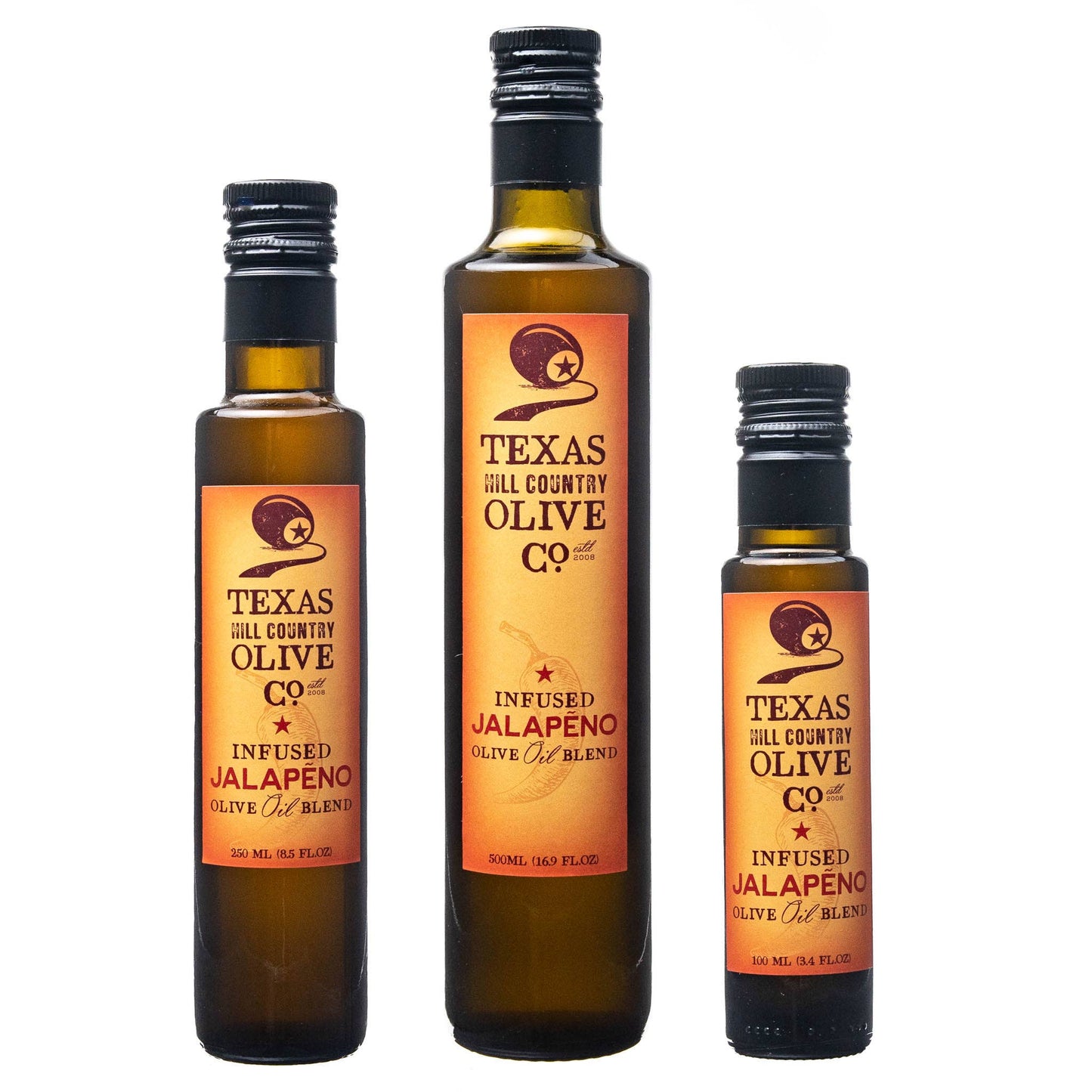 Jalapeno Infused Olive Oil - 100ml.