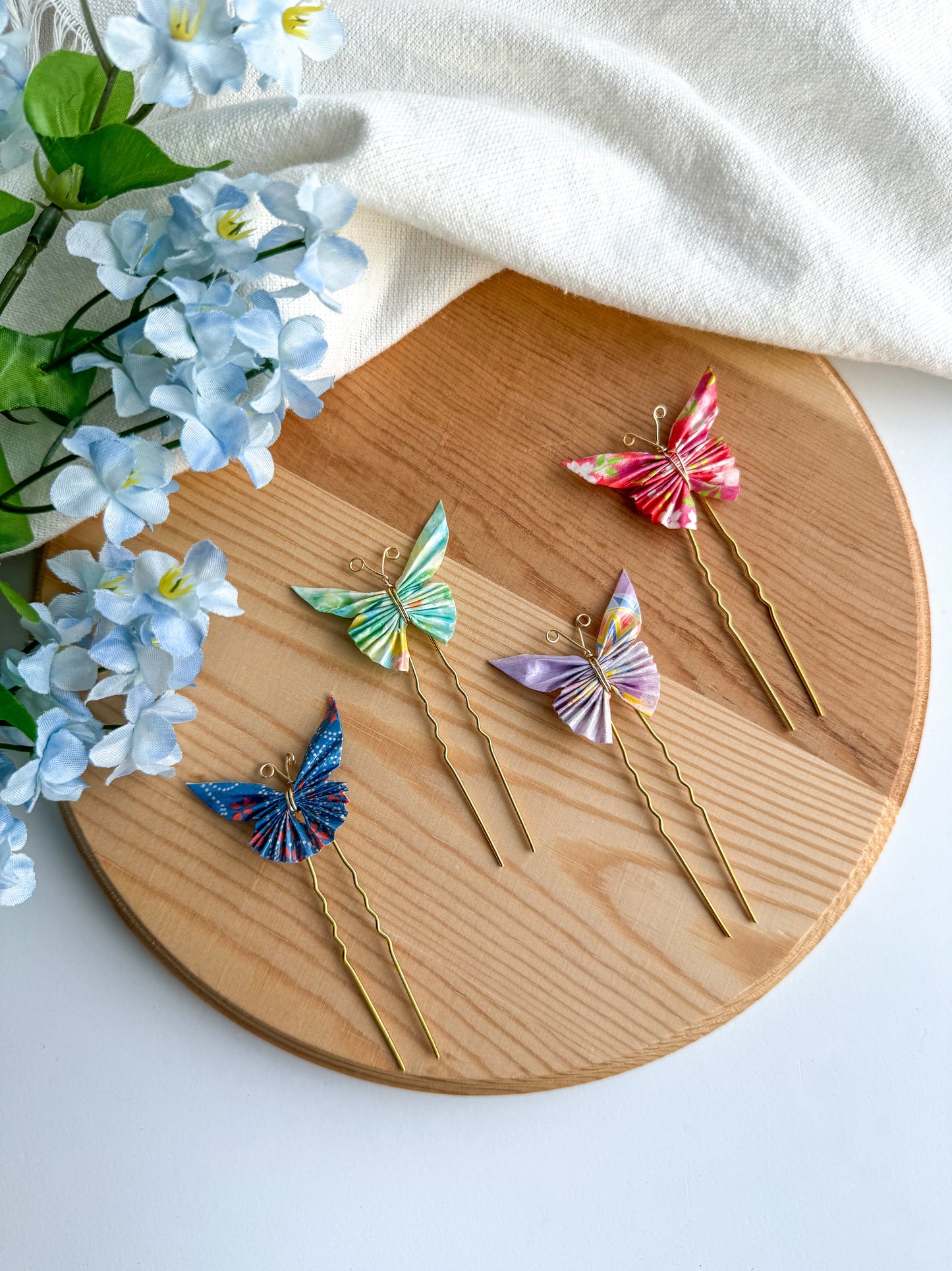Origami Hair Pins - 1