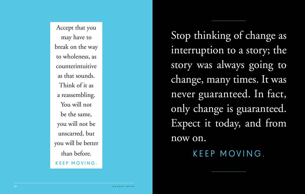 Keep Moving by Maggie Smith