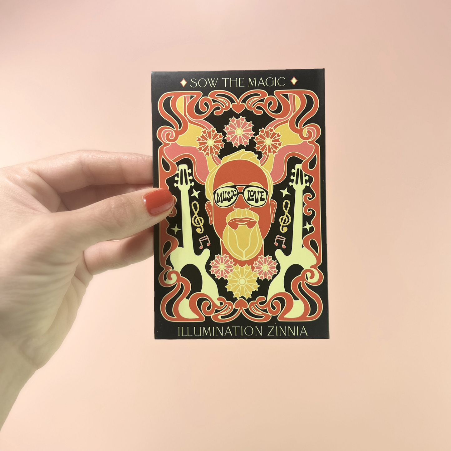 Seed Packet- Illumination Zinnia Tarot Garden + Gift