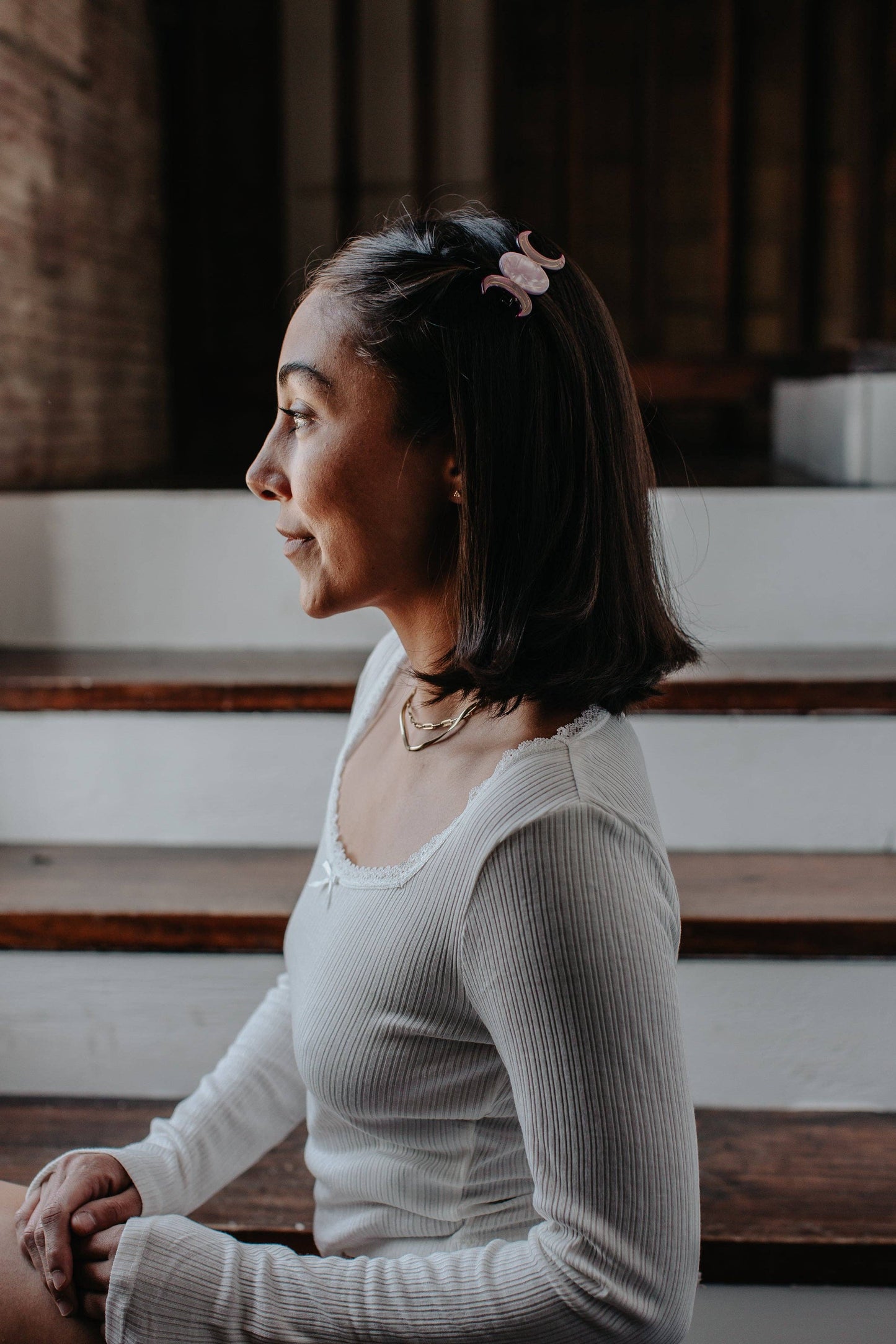Triple Goddess Barrette