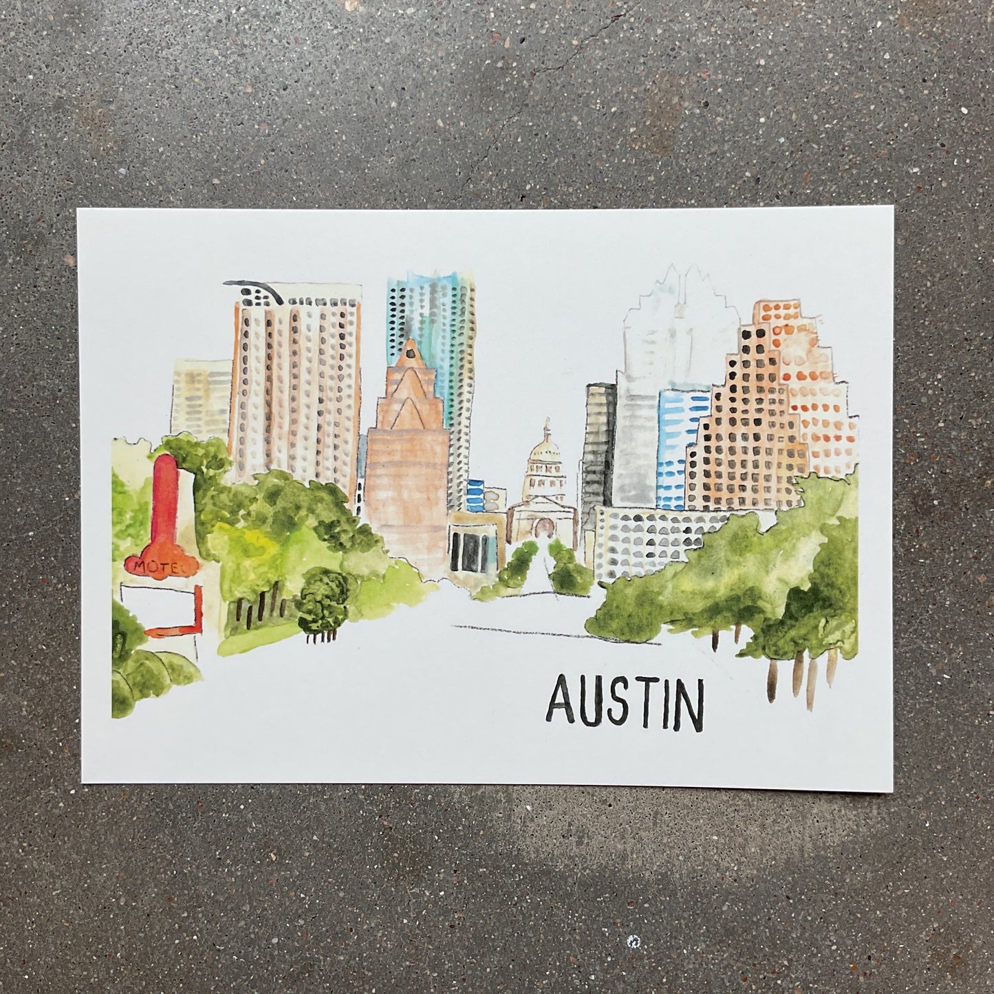 Austin Postcard