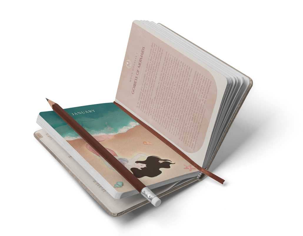 2026 Moon Goddess Planner Calendar: Northern Hemisphere by Nicci Garaicoa