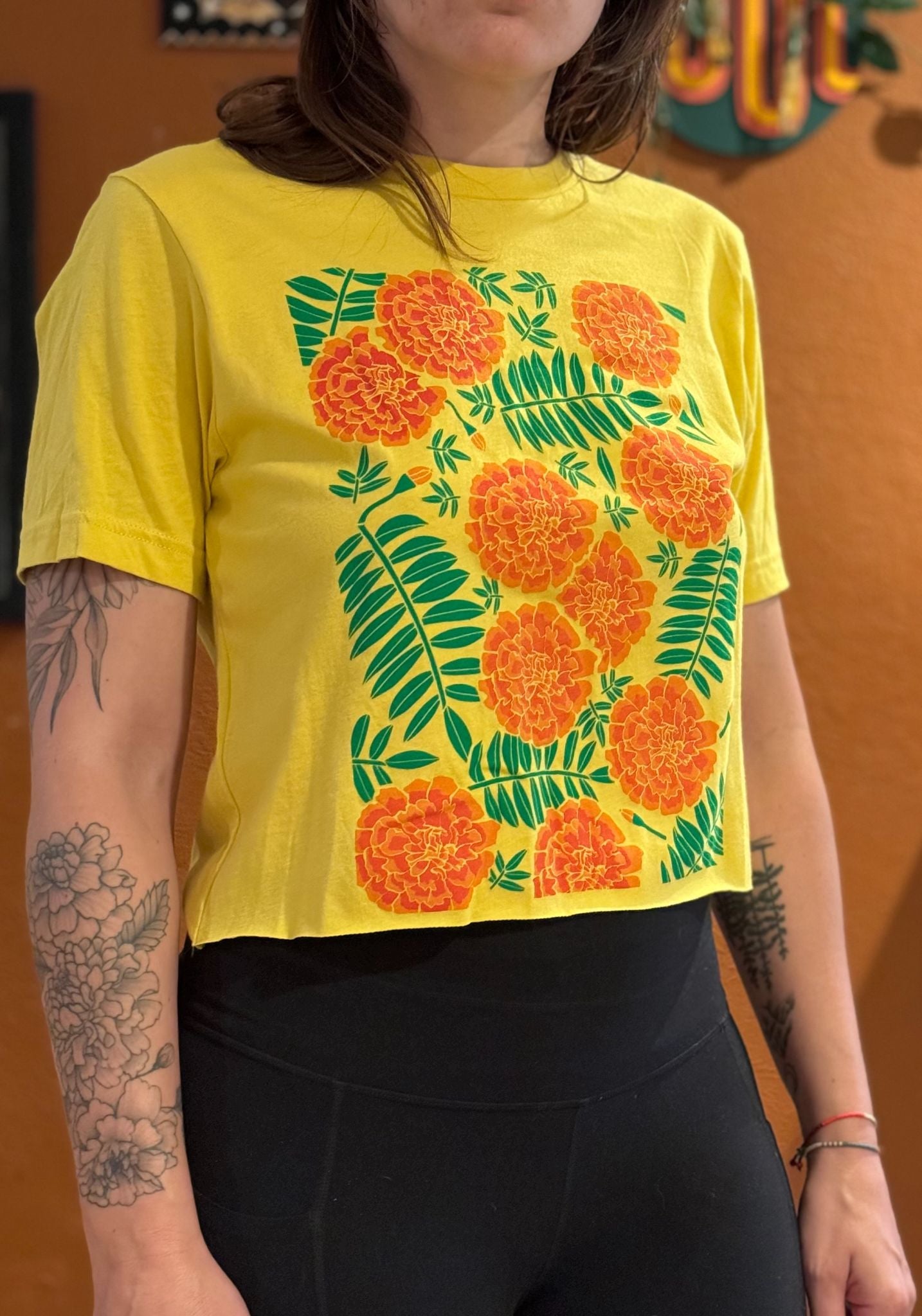 Marigold Crop Top