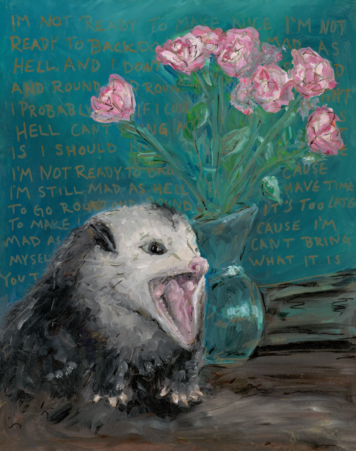 Hissy Fit Possum - 1