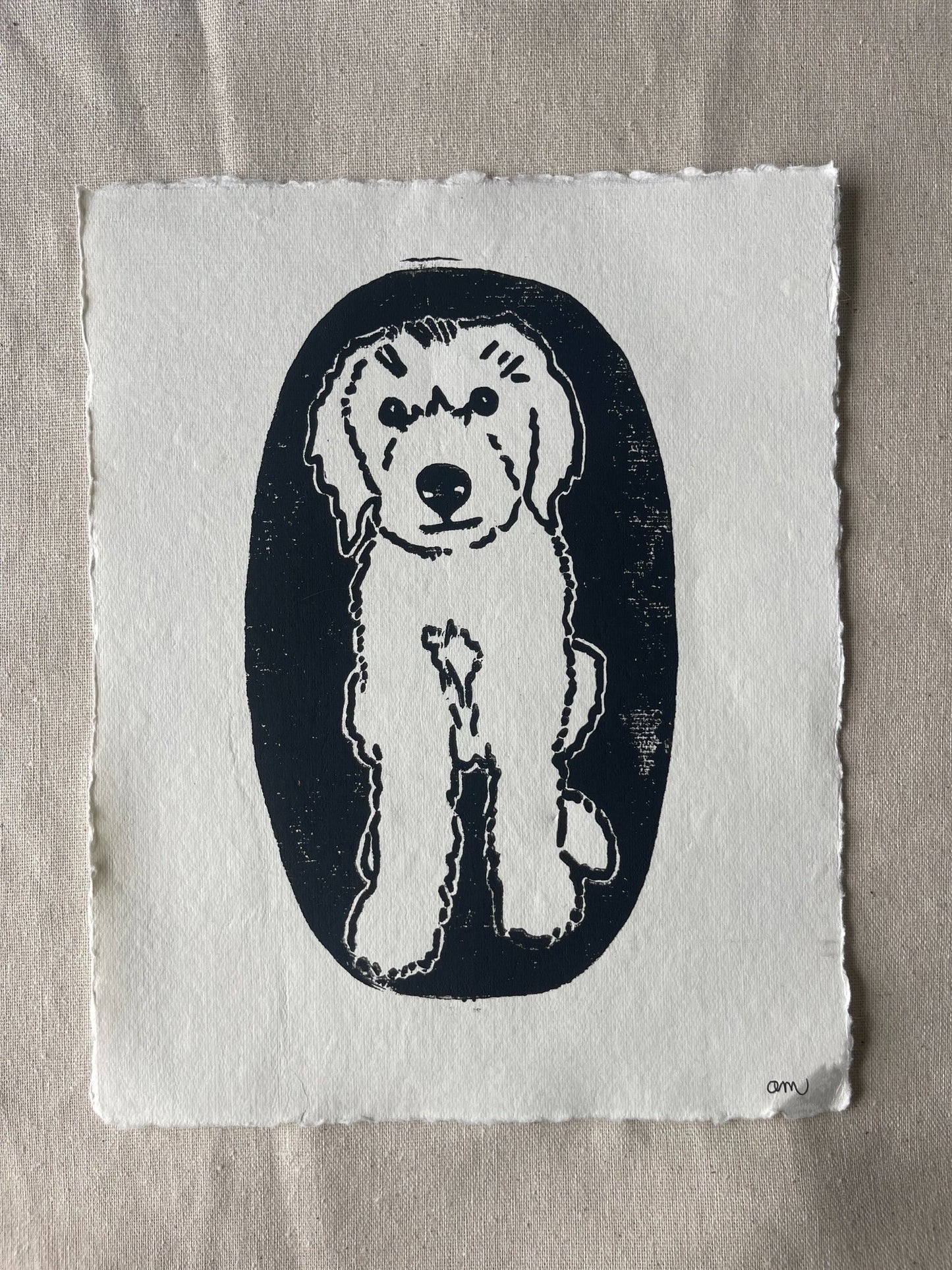 Goldendoodle Dog Print - 1