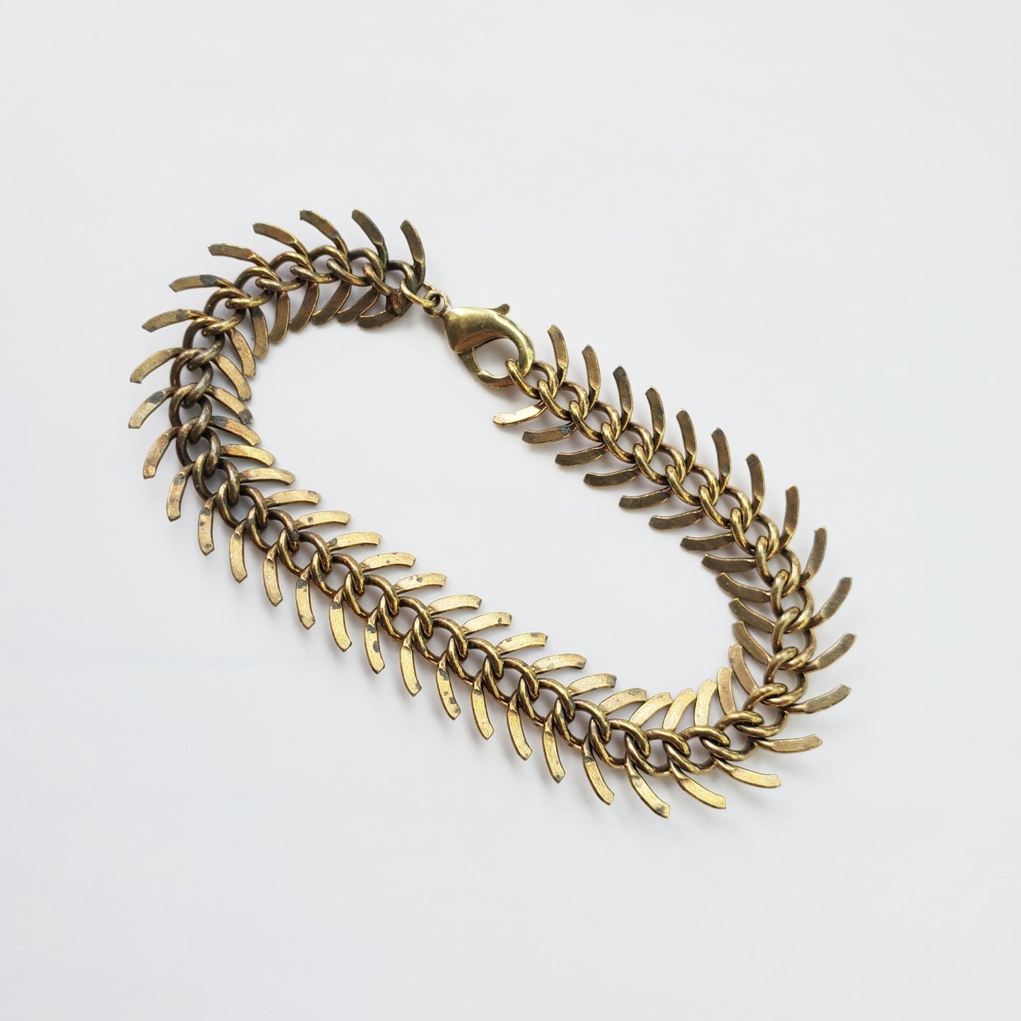 Vertebrae Bracelet - Brass - 1
