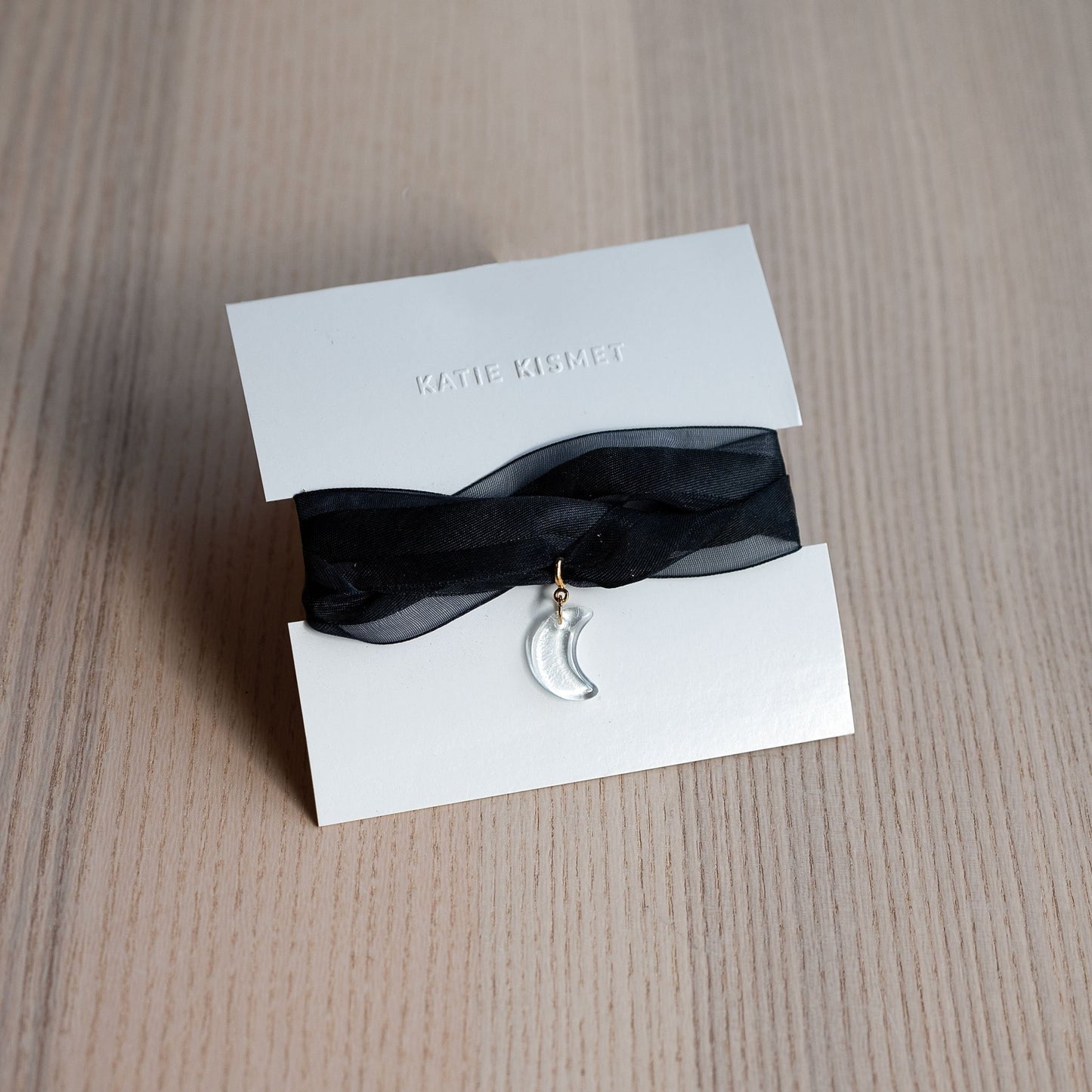 Glass charm choker (various shapes) - 7