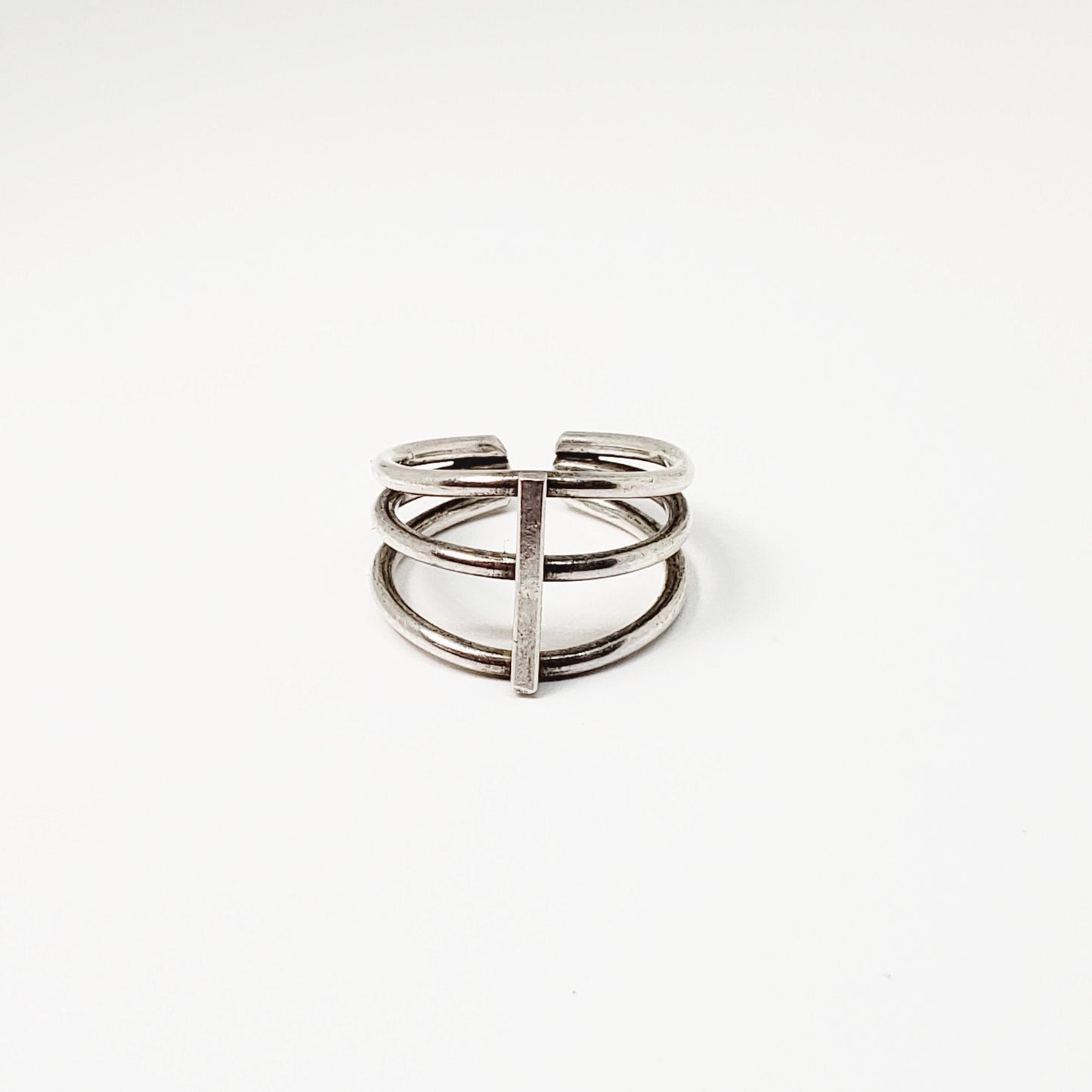 Ribcage Ring - Sterling Silver