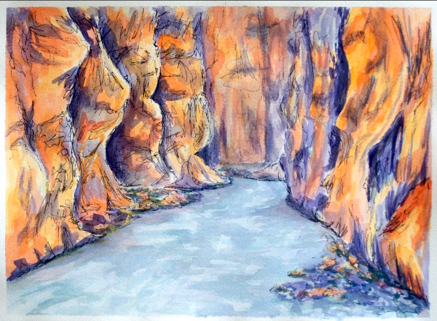 "The Narrows" Zion Print - 1