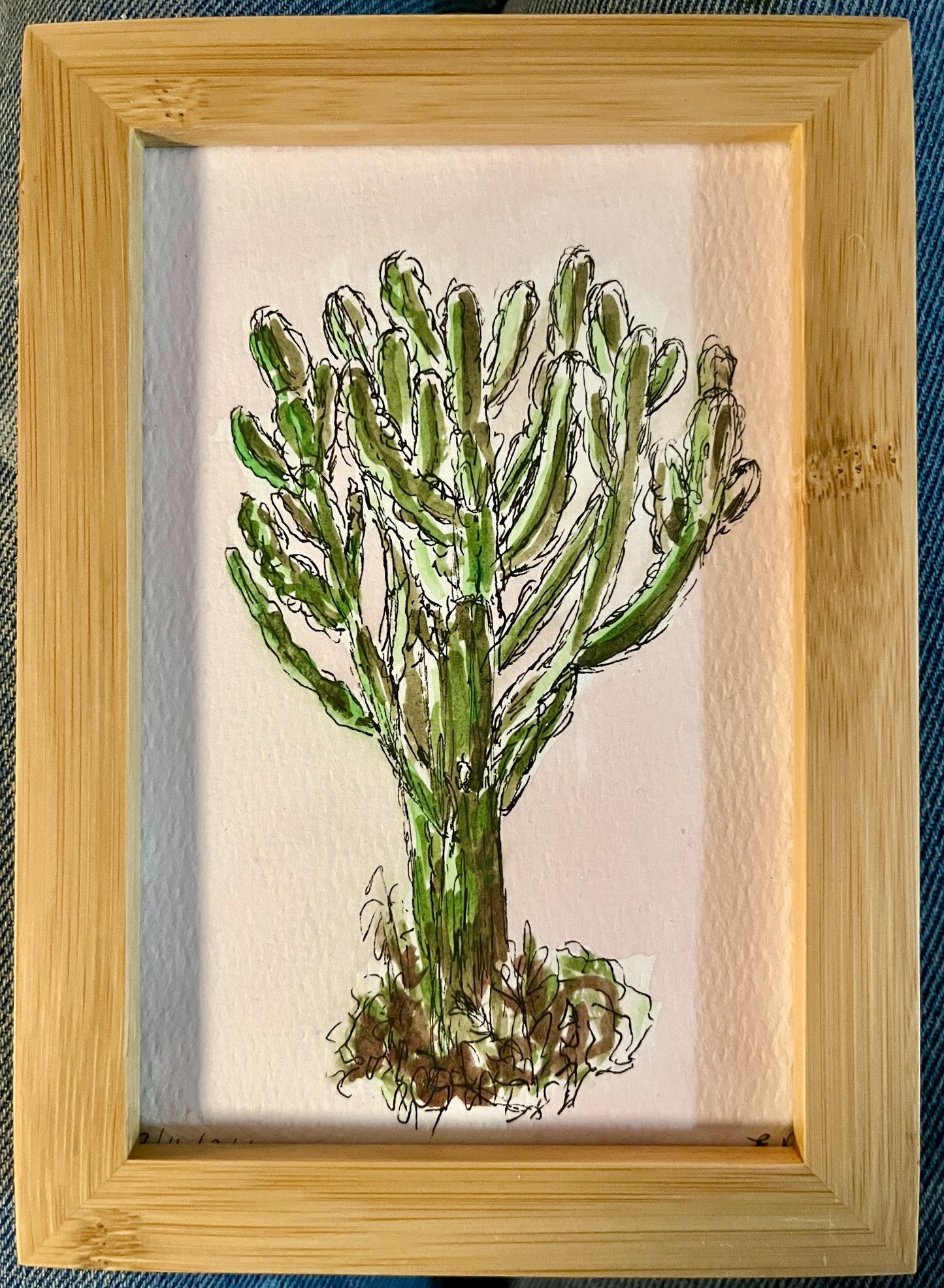 "Cactus" Original Painting - 1