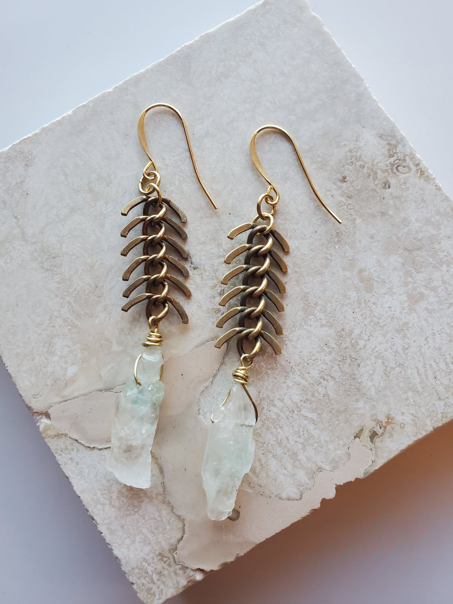 Vertebrae Earrings - 1