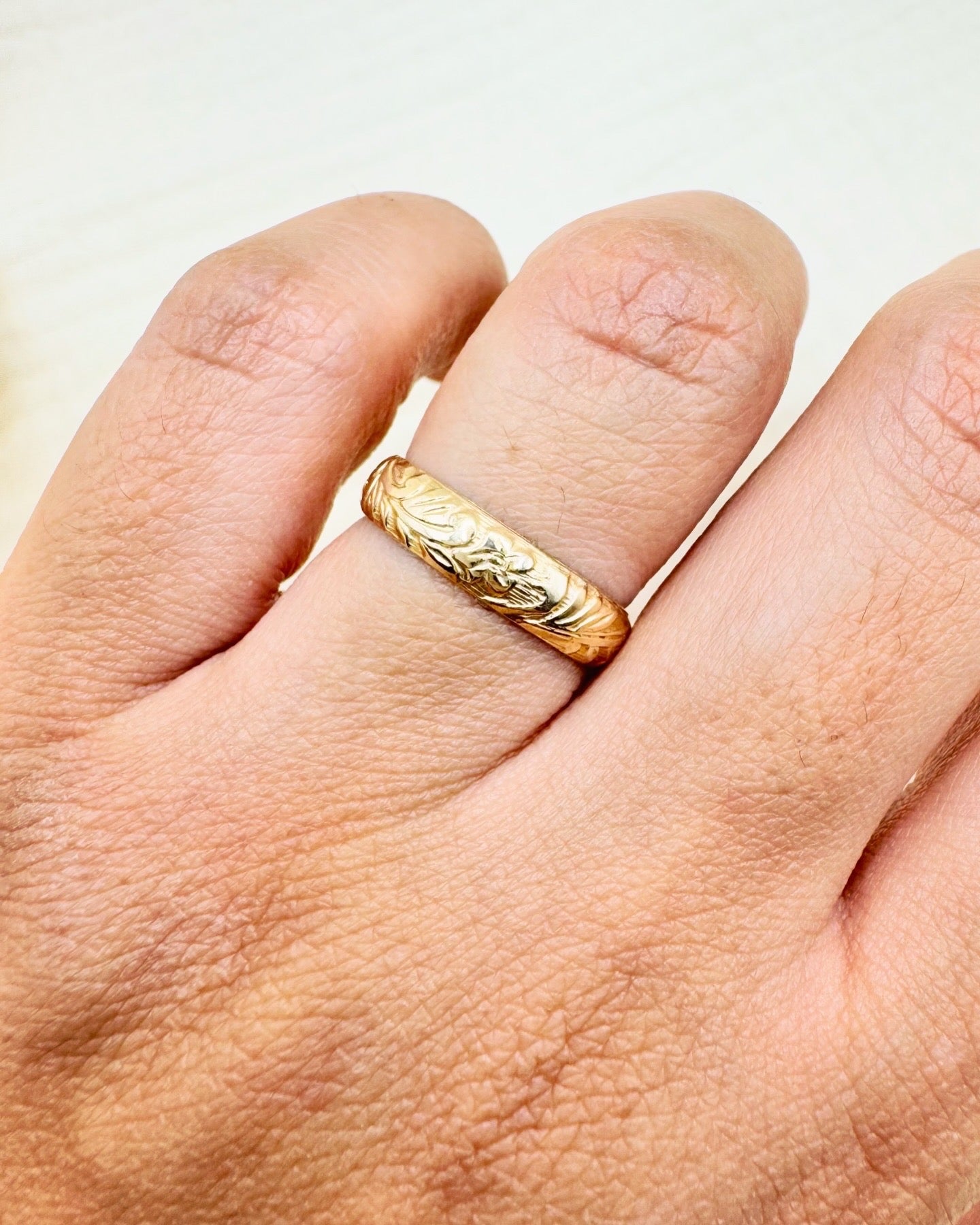 Vintage Floral Ring - 2