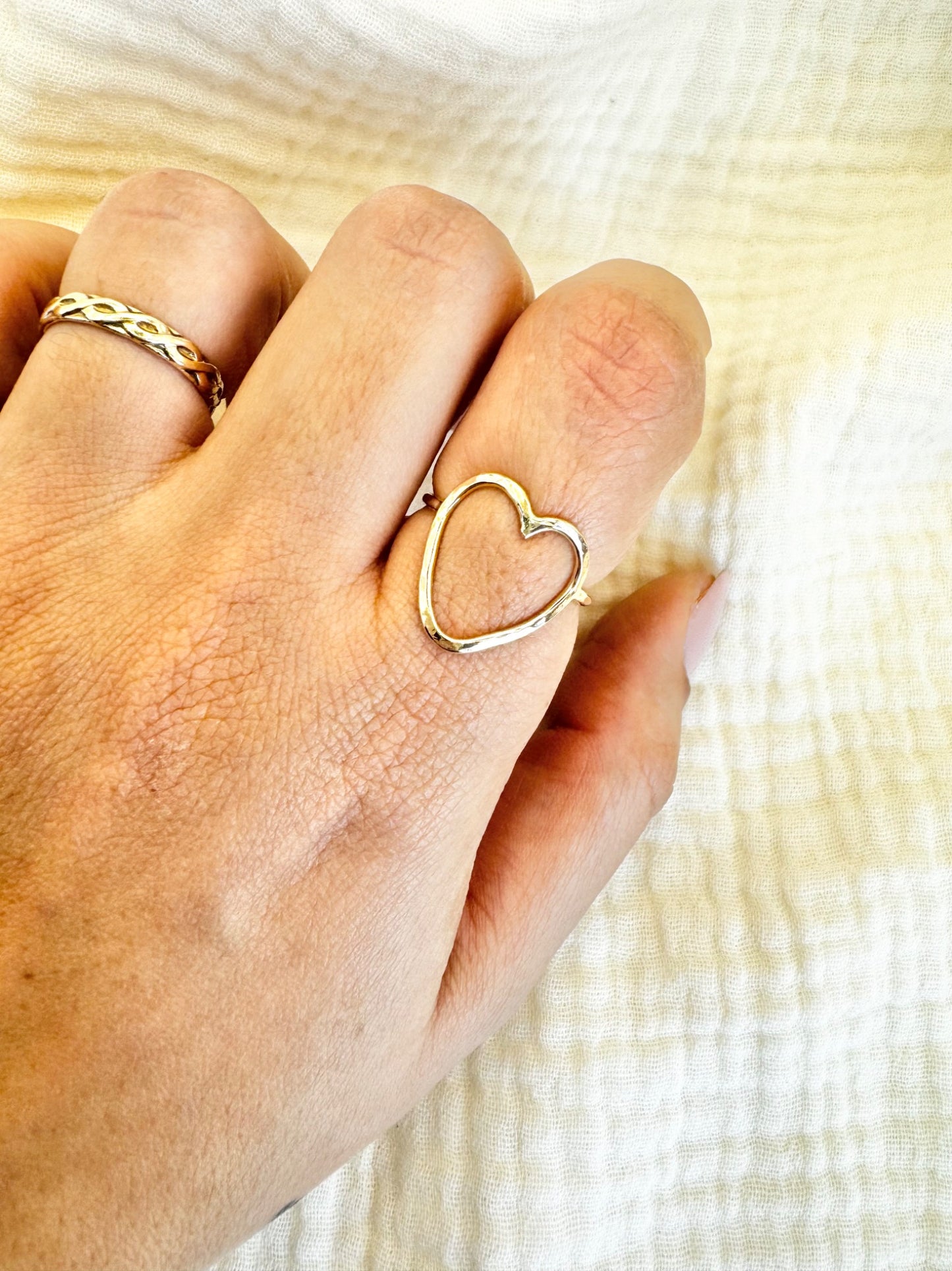 Open Heart Ring - 1