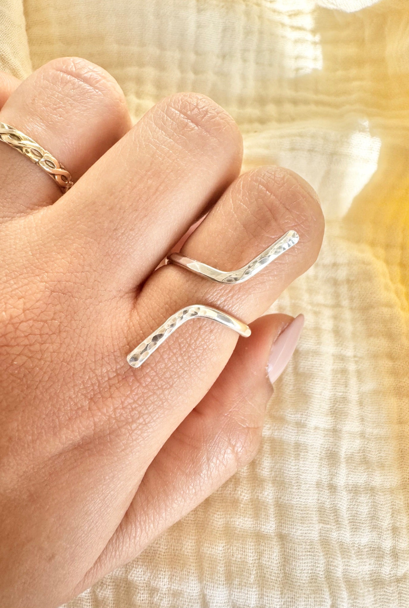 Open Twist Ring - 2