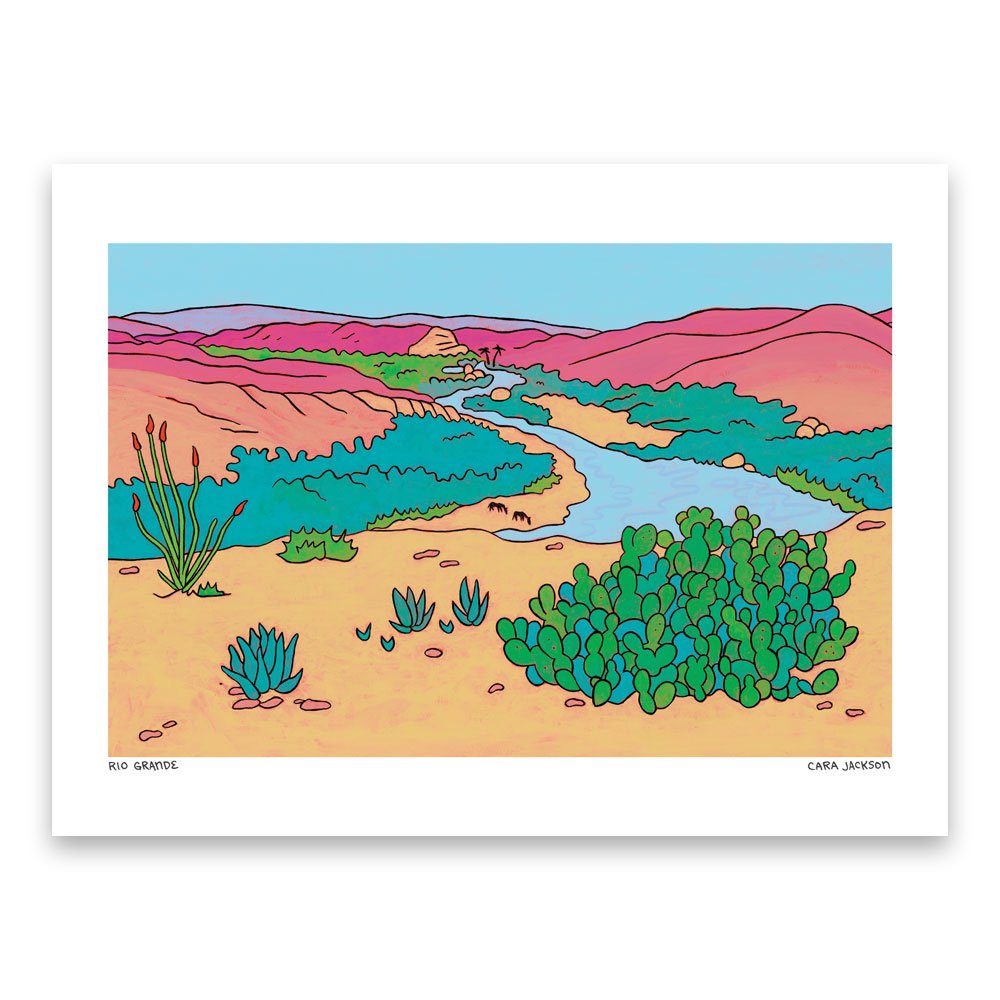 Rio Grande Art Print - 1