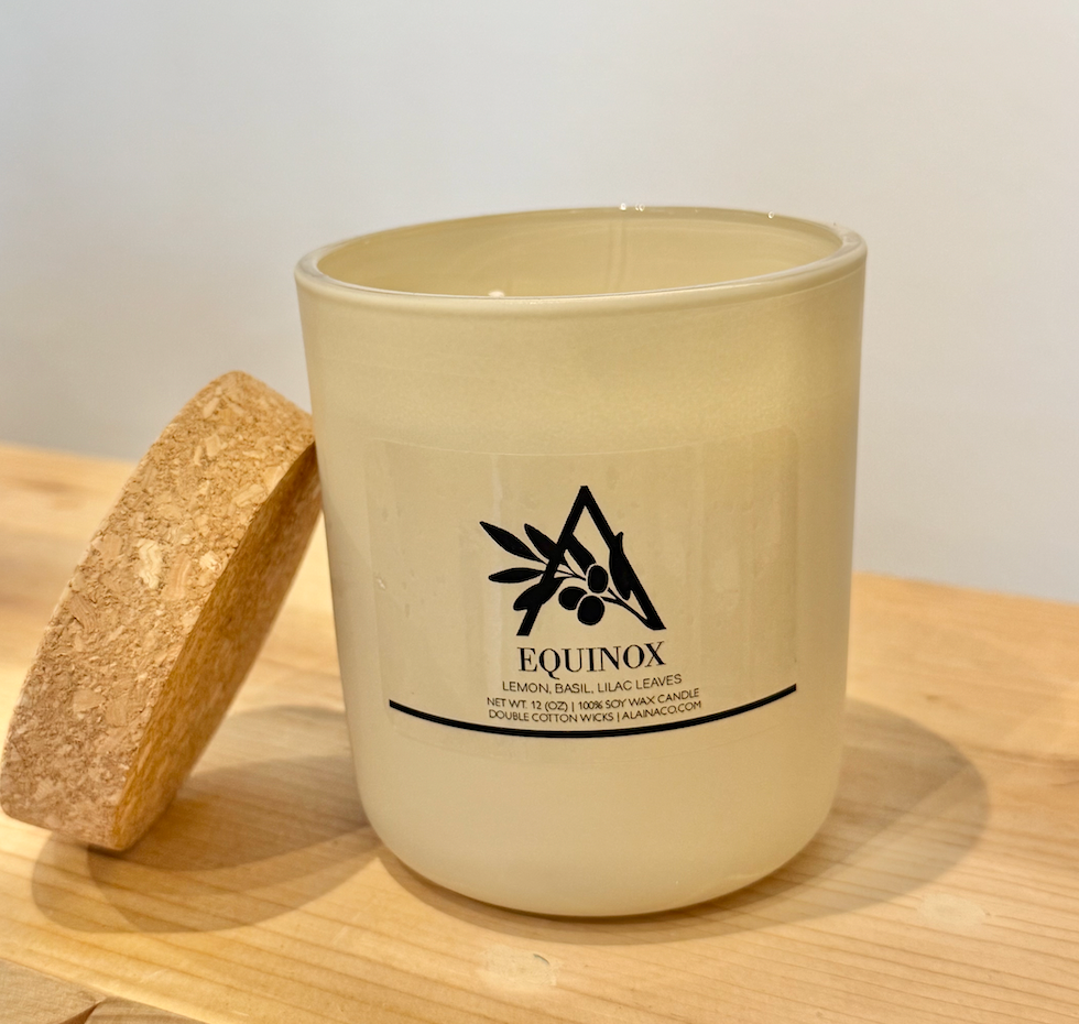 Equinox - 12 oz Cream Candle - 1