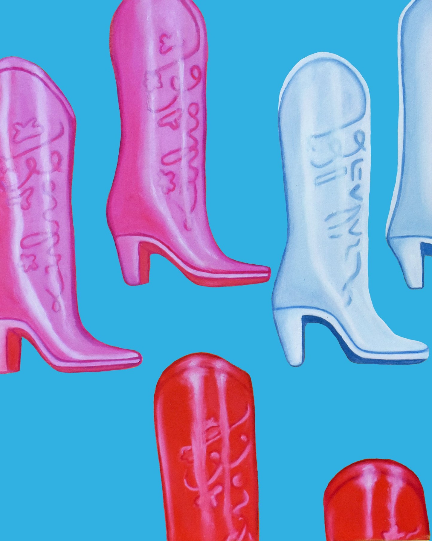 Art Print - Boot Scootin' Boogie