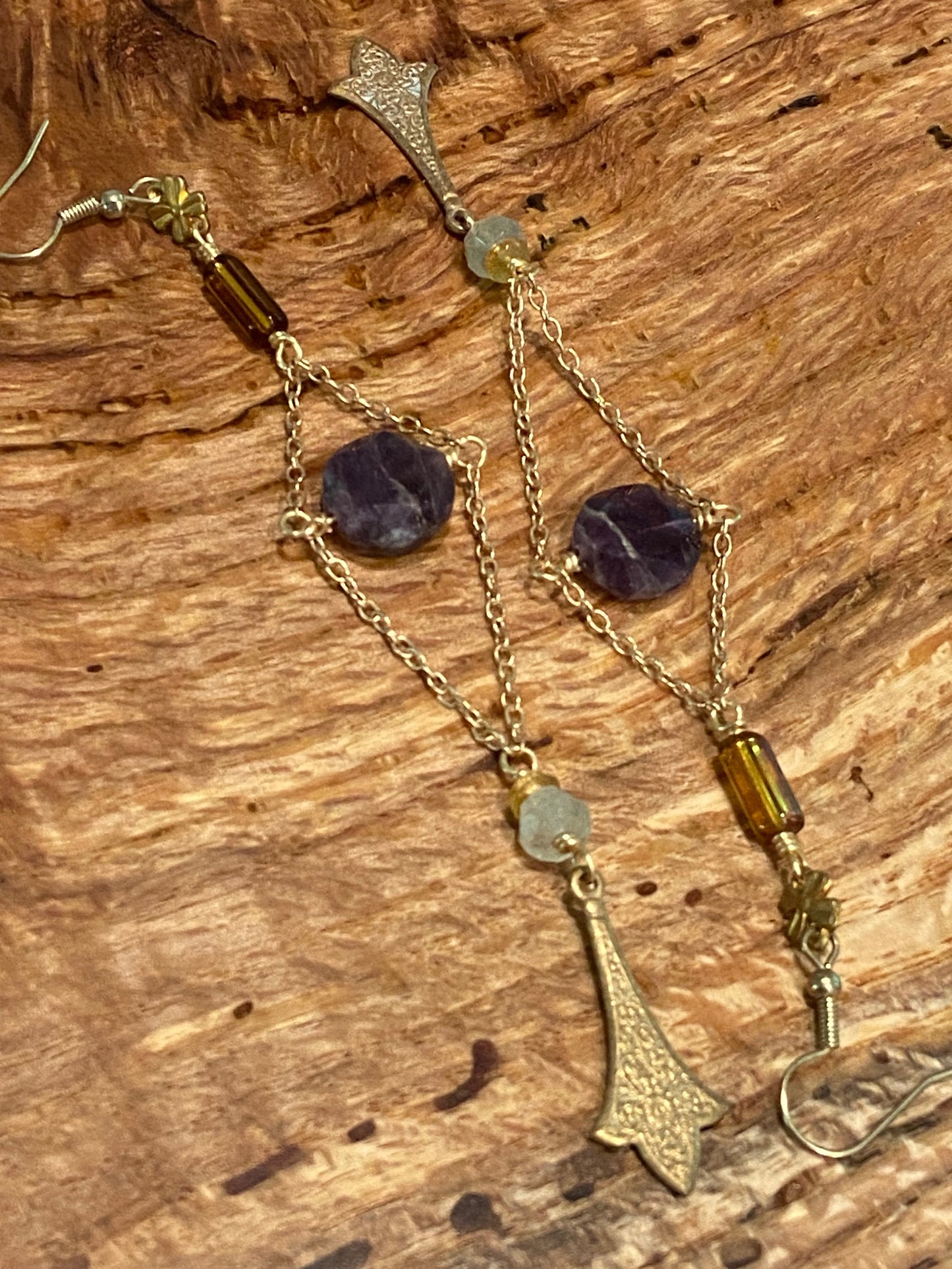 Crystal Earrings by MH Pikes