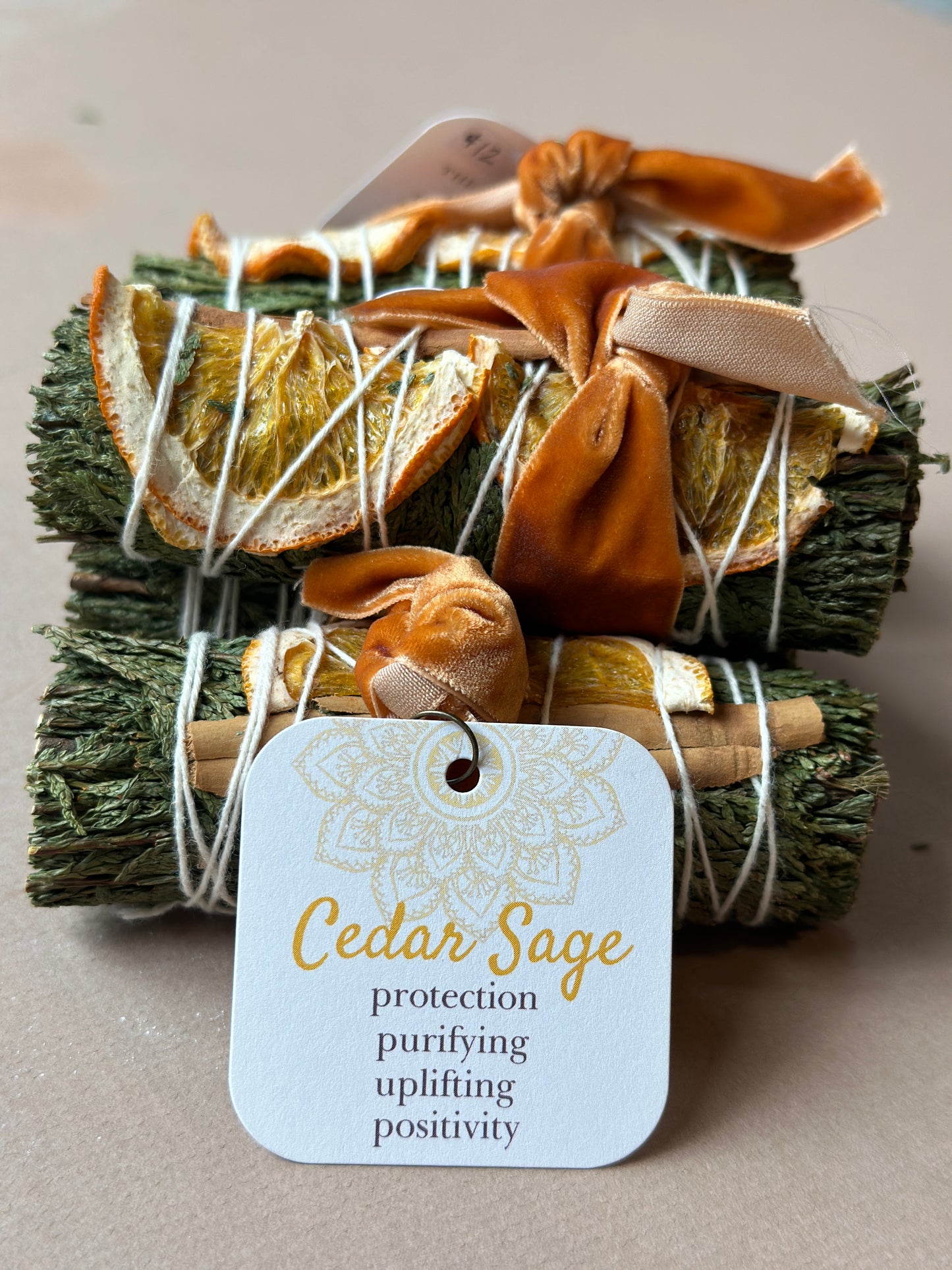 Cedar Sage with Cinnamon & Orange