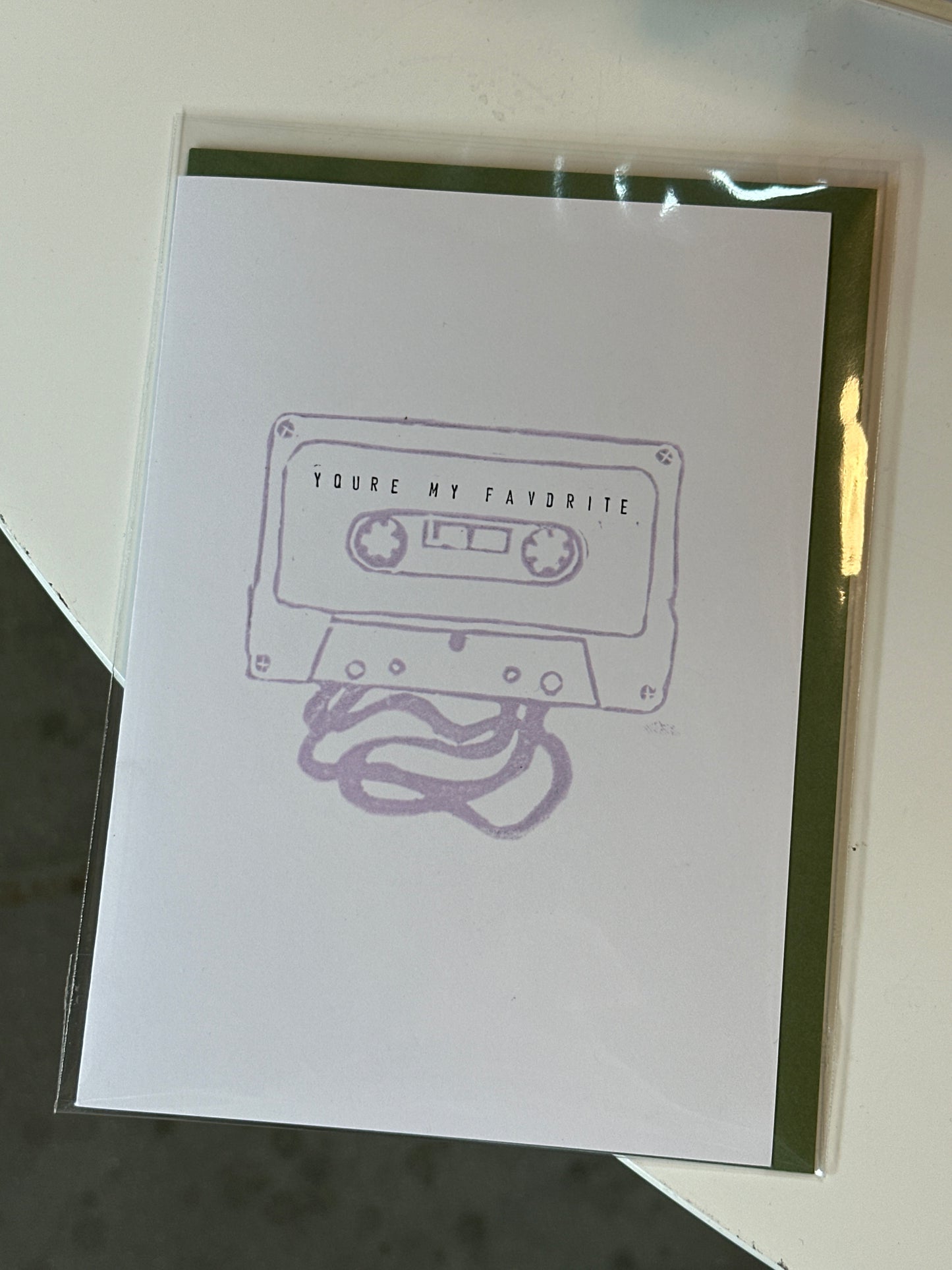 Mixed Tape Card - You're my Favorite