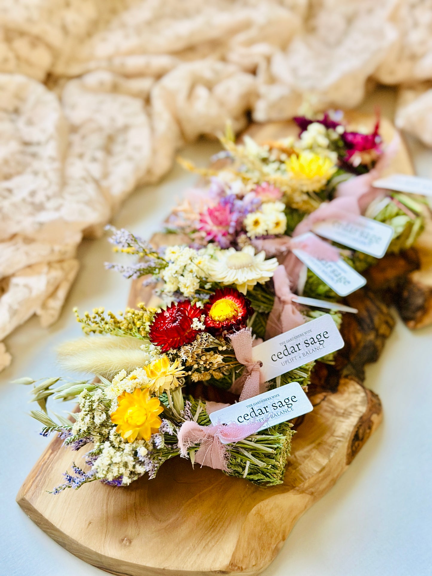 Cedar Sage + Flowers