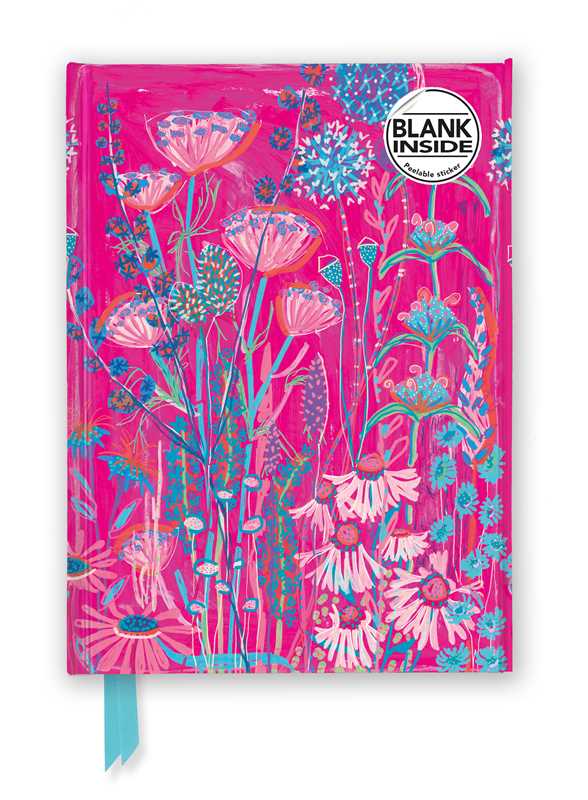 Lucy Innes Williams: Pink Garden House (Foiled Blank Journal) by