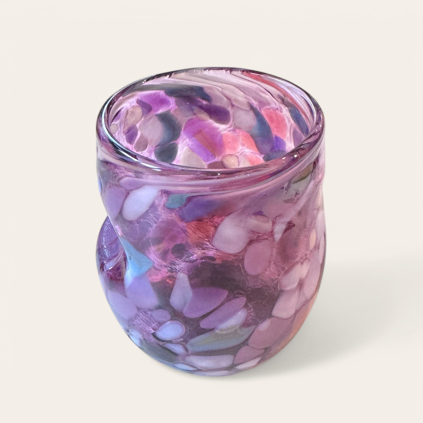 Cups, Fancypants: Stemless Blown Wine Glasses