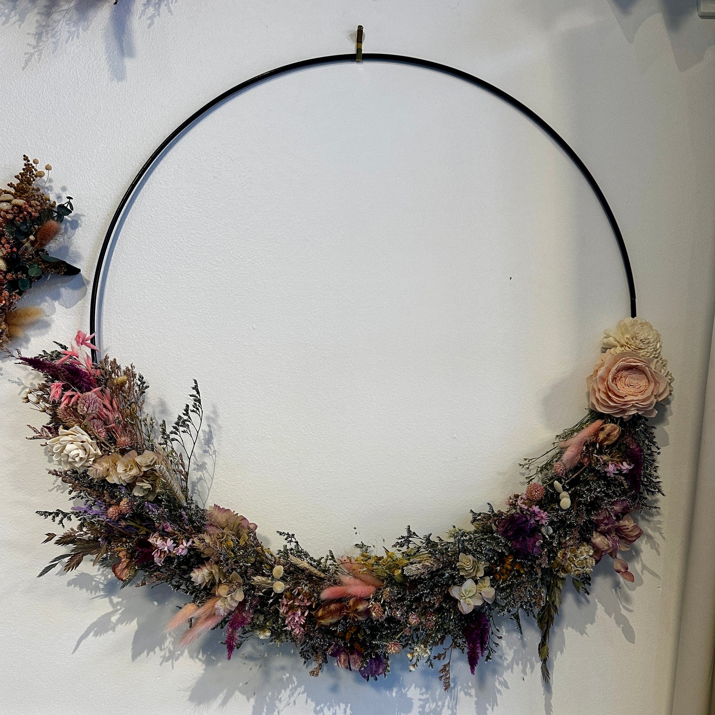 Dried Floral Hoops