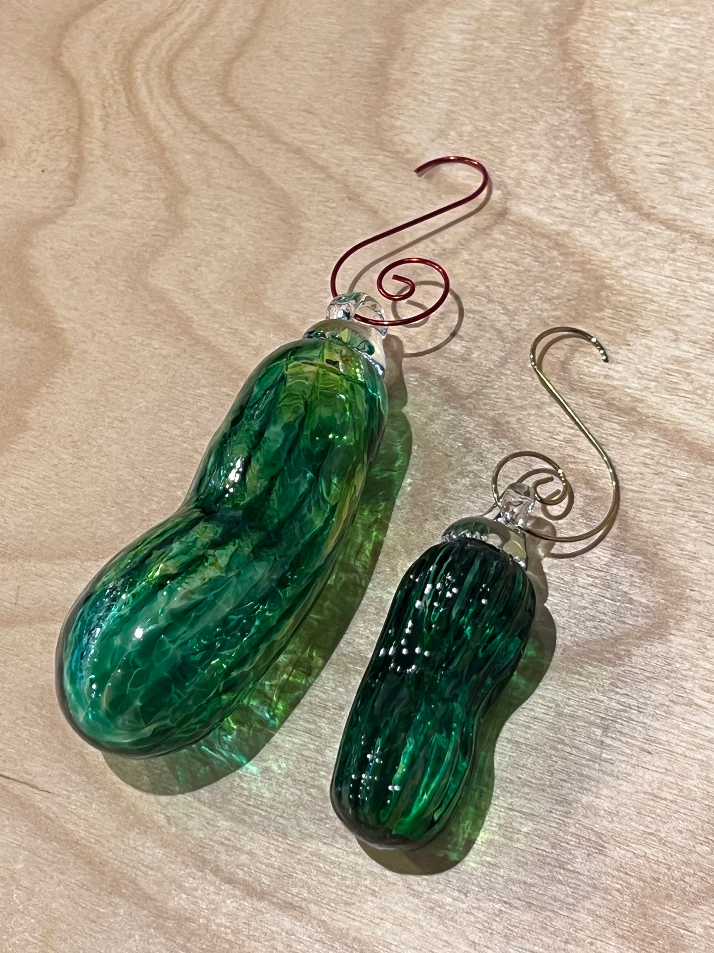 Pickle- Suncatcher/Ornament- Glass