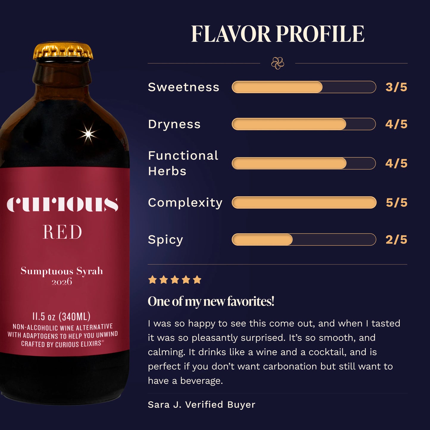 Curious Red - Wine with Adaptogens