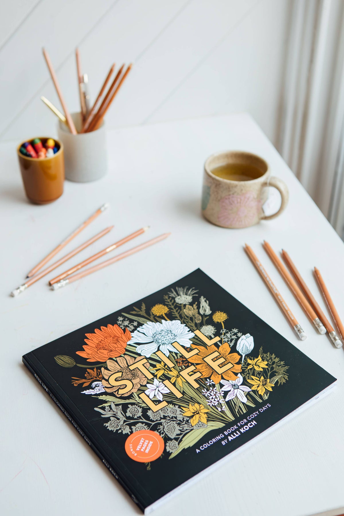 Still Life: An Adult Coloring Book for Cozy Days