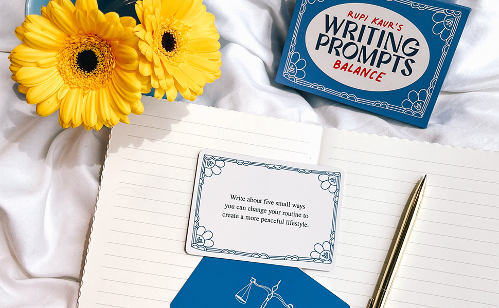 Rupi Kaur's Writing Prompts Balance by Rupi Kaur