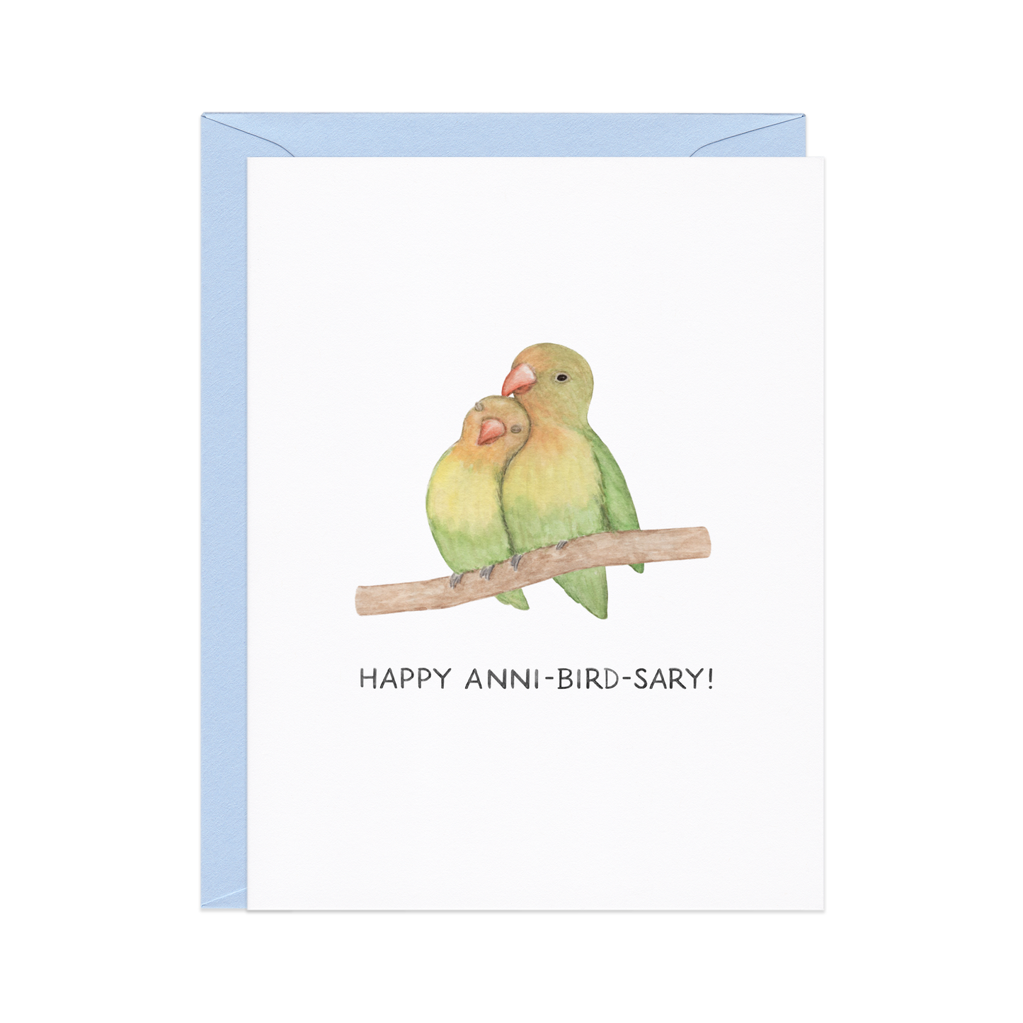 Happy Anni-bird-sary — Animal Pun Love / Anniversary Card