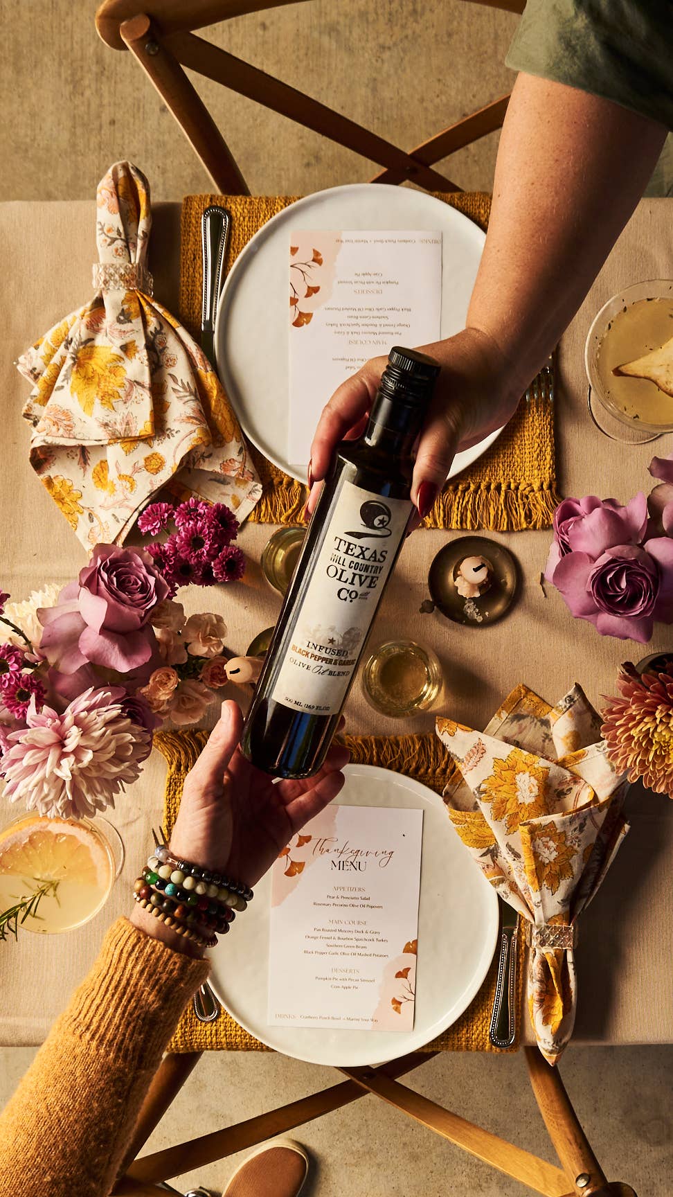 Black Pepper Garlic Infused Olive Oil - 500ml