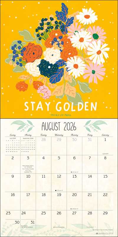 Meera Lee Patel 2026 Wall Calendar by Meera Lee Patel