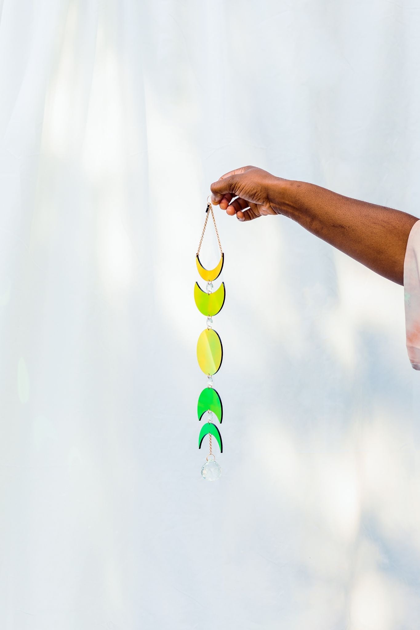 Phases Suncatcher, Dark Iridescent - 3