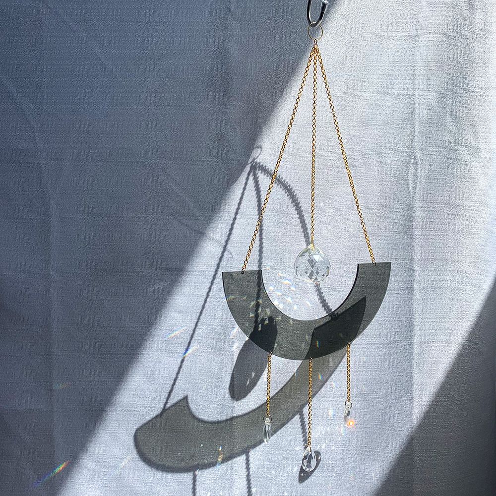 Pendulum Suncatcher, Gray - 2