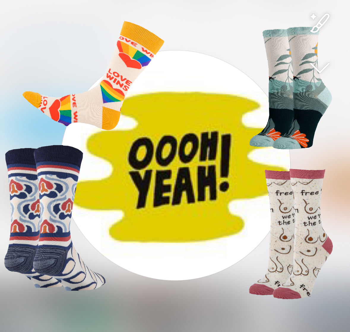 Oooh Yeah Sock It Up