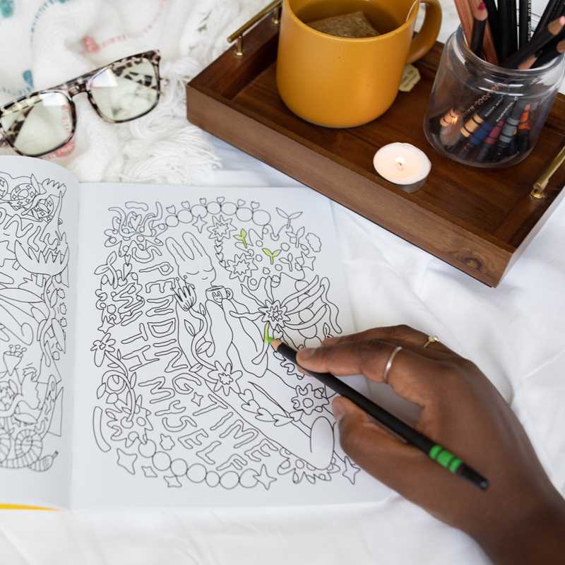 Yumiverse Mindful Coloring Book by Yumi  Sakugawa