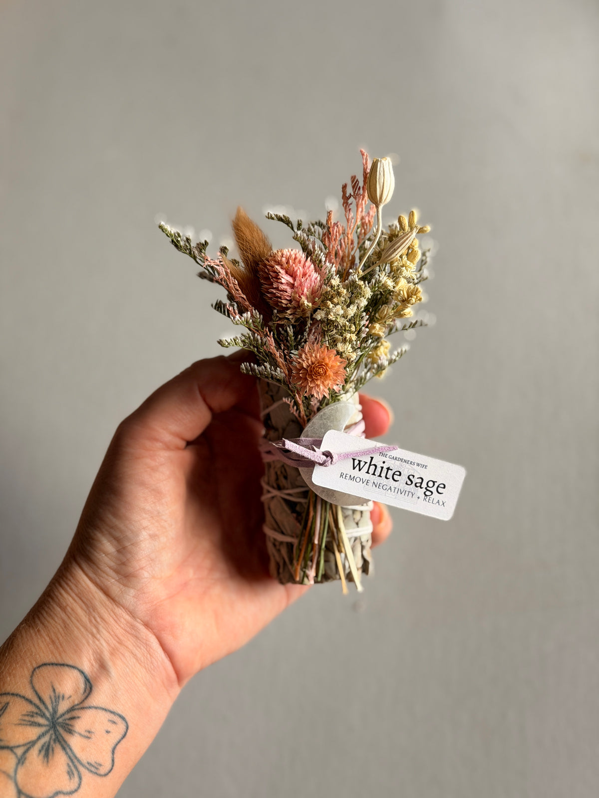 Moon Cleanse | White Sage & Selenite Moon