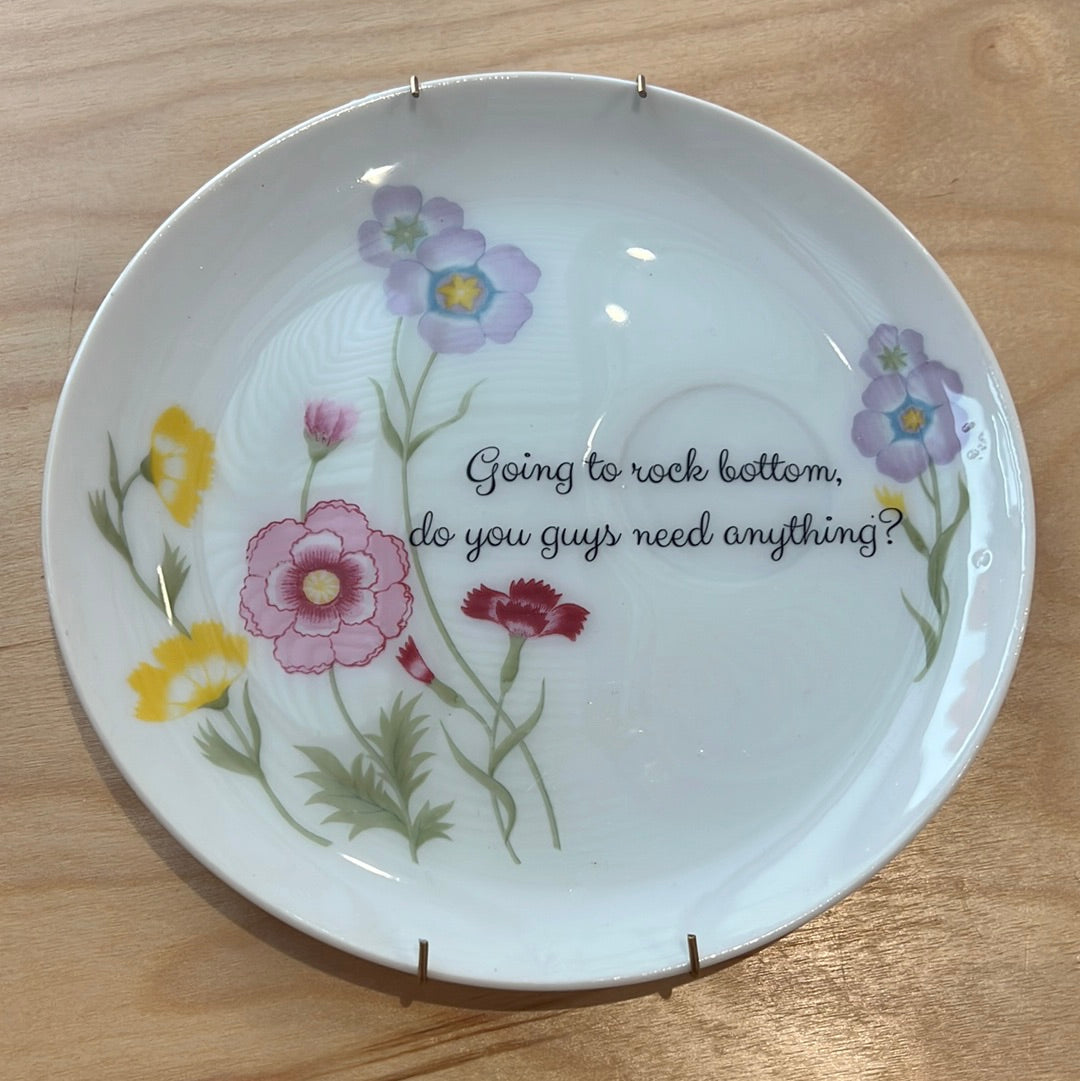 Small & Medium Sassy Plates by The Porcelain Pigeon