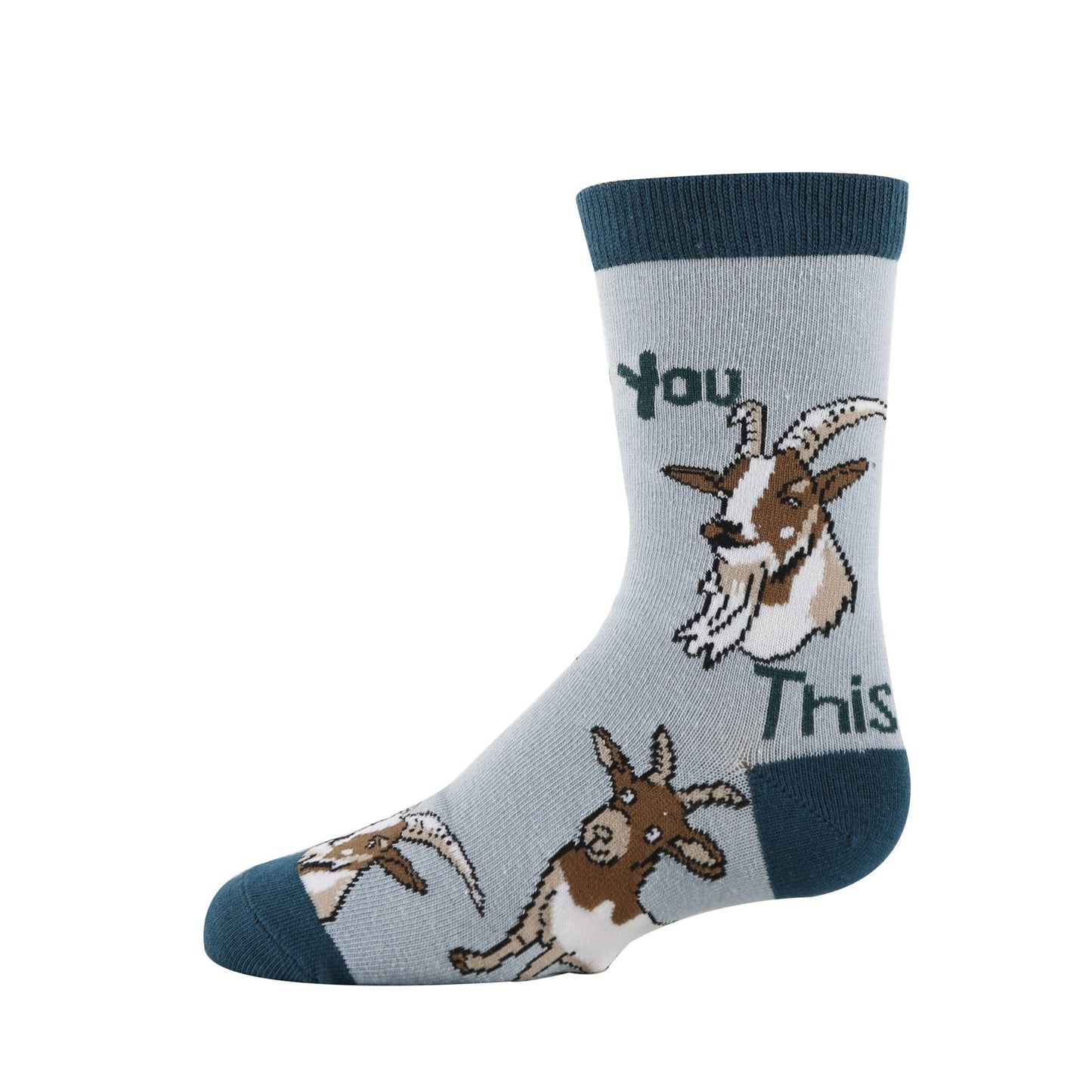 You Goat This | Kids' Funny Cotton Crew Socks