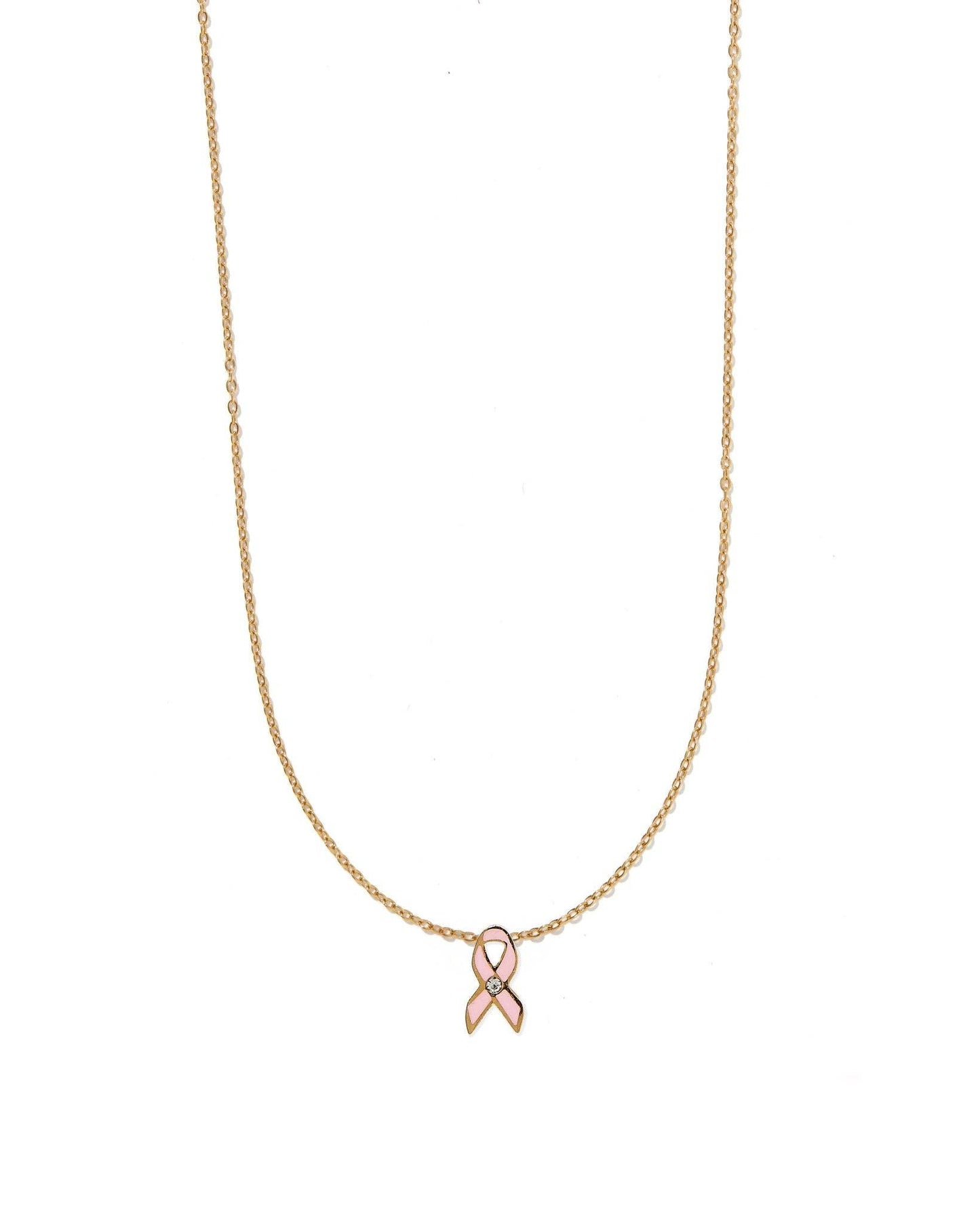 Necklace - Breast Cancer Ribbon