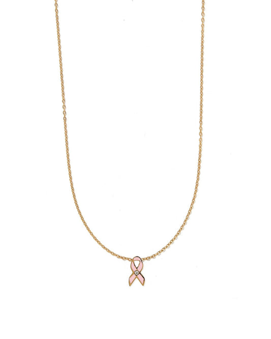 Necklace - Breast Cancer Ribbon