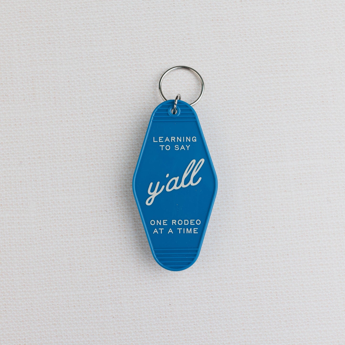 Not a Texas Native Keychain